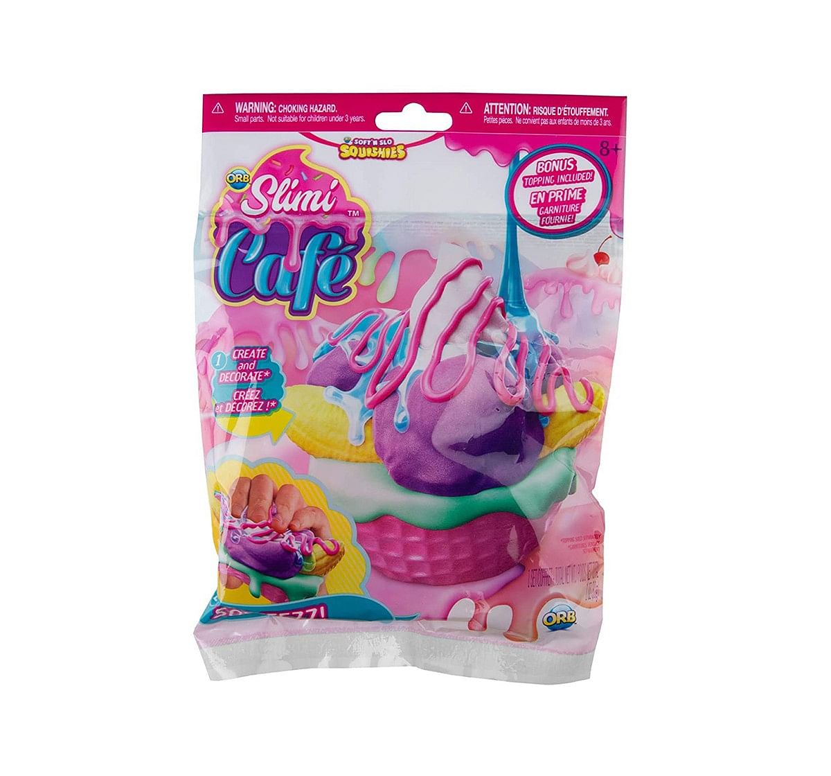Soft N Slo Squishies – Multicolour Creative Play Toys for Kids | Durable Roleplay Fun