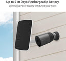EZVIZ Solar Security Camera Outdoor Wireless, Large Rechargeable Battery, Free 32 GB Local Storage, Motion Detection, Two-way Talk, Color Night Vision, Waterproof (BC1C KIT) - Lolly