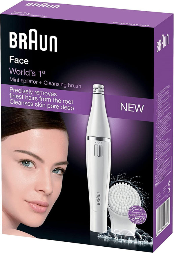 Braun FACE Facial Epilator & Cleansing Brush SE 810