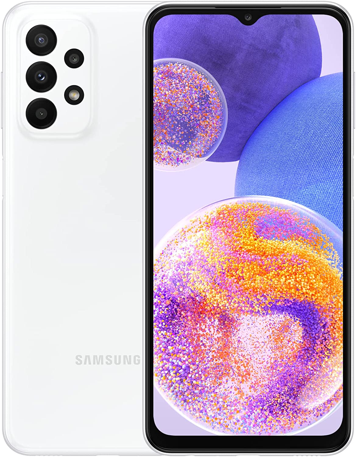 Samsung Galaxy A23 Smartphone - 6.6 Inch LTE Android Mobile Phone | 128GB Storage, Quad Camera