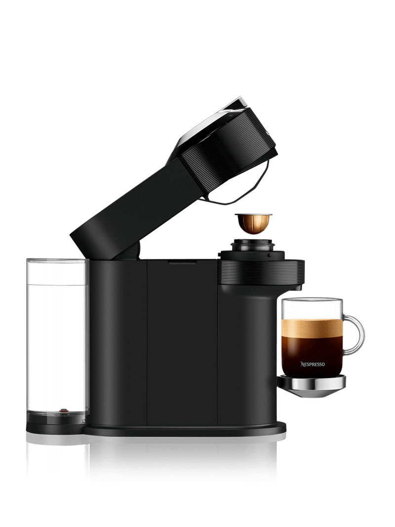 Nespresso Vertuo Next Coffee Machine-Chrome Deluxe Black EU version