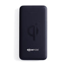Boompods - Power Boom Qi - 10K Mah Power Bank & Wireless Charger - Black - Lolly