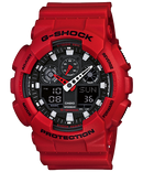 G-SHOCK ANALOG-DIGITAL RED MENS WATCH - GA-700-4ADR