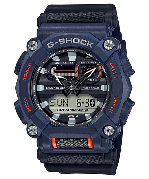 G-SHOCK Men's Analog-Digital Black Dial Watch - GA-900-2ADR