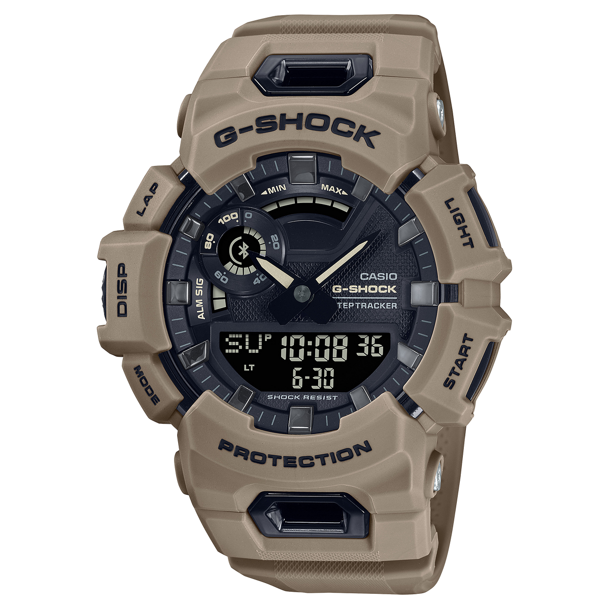 G-Shock Mens Watch - Digital Sports Resin Band, Shock Resistant, Bluetooth Connected