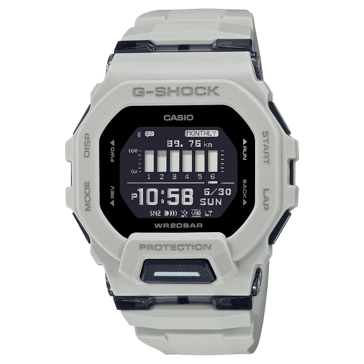 Casio G-Shock Watch - Digital Sports Timepiece With Bluetooth & Stopwatch Timer