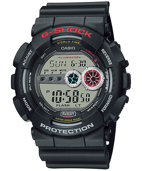 G-SHOCK Men's Analog-Digital Grey Dial Watch - GD-100-1A