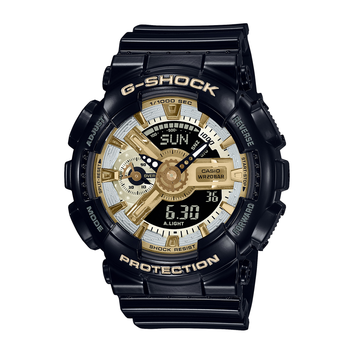 G-SHOCK Men's Watch - Compact Casual Resin Band Timepiece with 200m Water Resistance