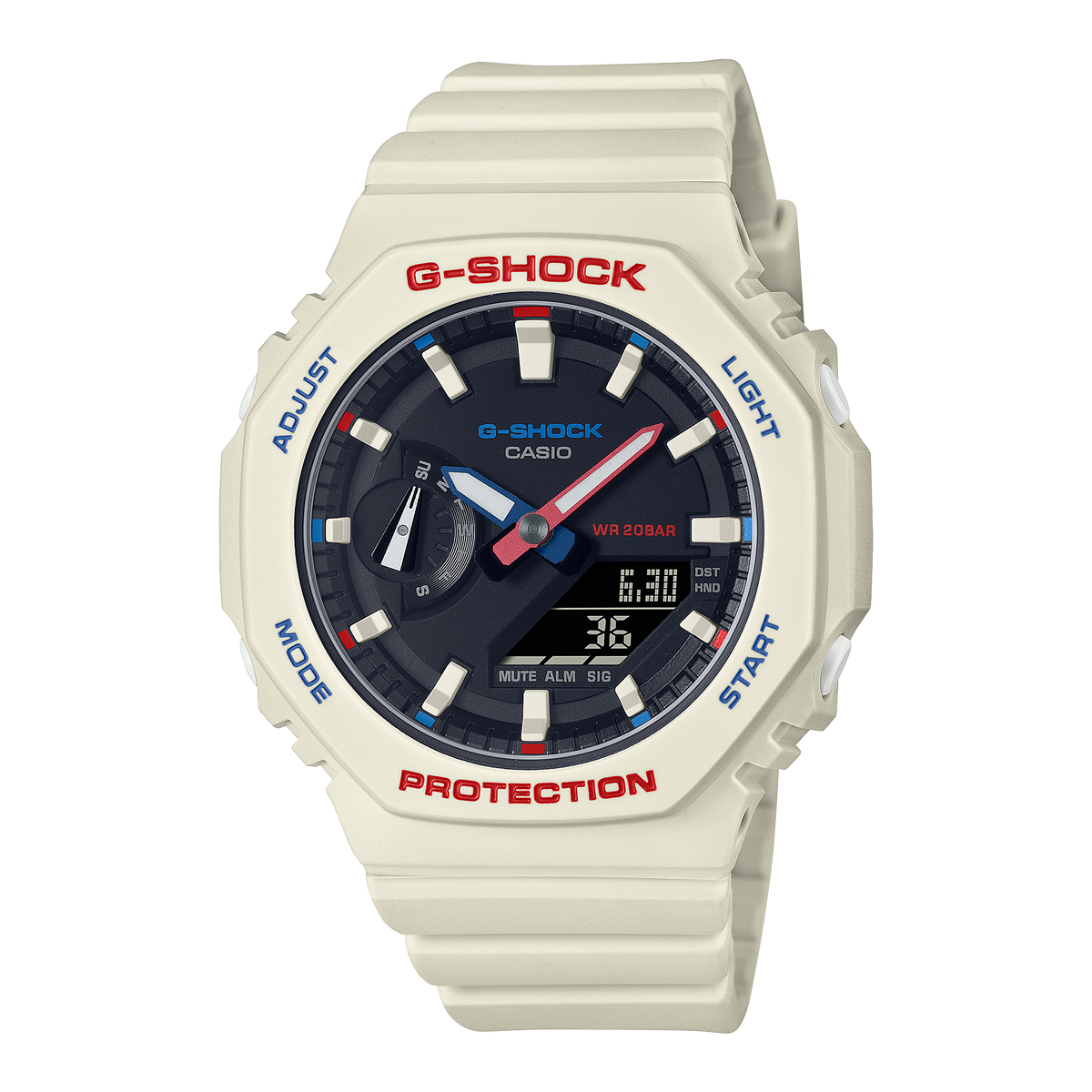 G-SHOCK Women's Watch - Analog-Digital Black Dial | Shock Resistant Resin Band