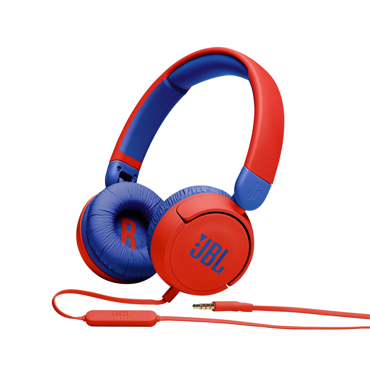 JBL JR310 Kids On-Ear Headphones - Red - Lolly