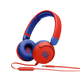 Kids Headphones JBL JR310 - Safe Volume On-Ear Red Headset With Mic