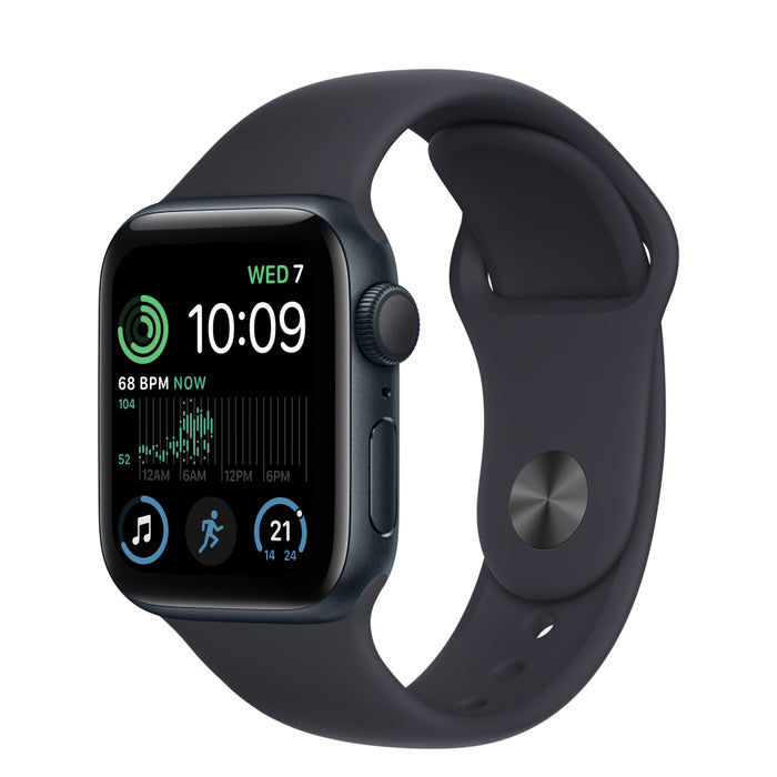 Apple Watch SE GPS Smartwatch - 40mm Aluminum Case, Water Resistant, Crash Detection