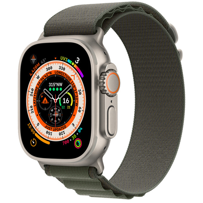 Apple Watch Ultra GPS Smartwatch – Titanium Case, Cellular & Water Resistant