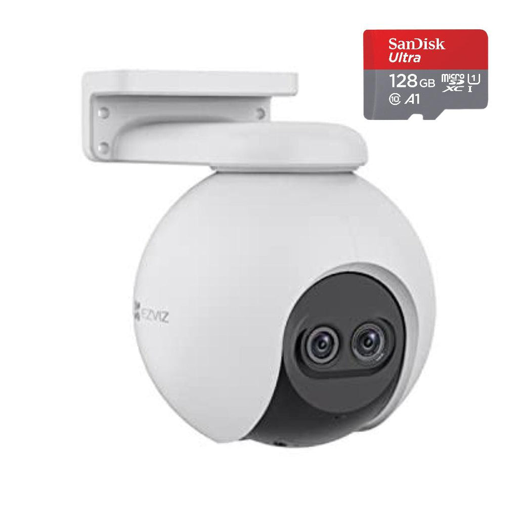  EZVIZ Security Camera Outdoor, 4MP WiFi Camera Pan/Tilt, 360°  Visual Coverage, IP65 Waterproof, Color Night Vision, AI-Powered Person  Detection, Two-Way Talk, Support MicroSD Card up to 256GB