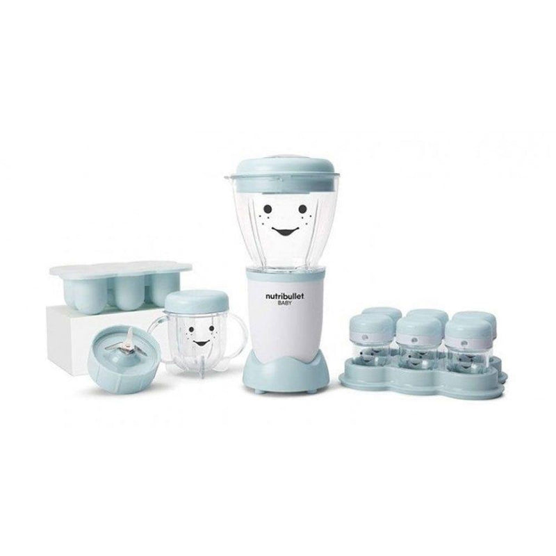 NutriBullet Baby Bullet 18pc Electric Plastic/Silicone Blender Set NBY-1812 - Lolly