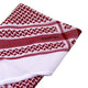 Givenchy Shamagh Red and White Shemagh - Classic Cotton Scarf for Men