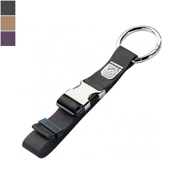 Go Travel CARRY CLIP Karabiner Clip Liquorice Black - Lolly