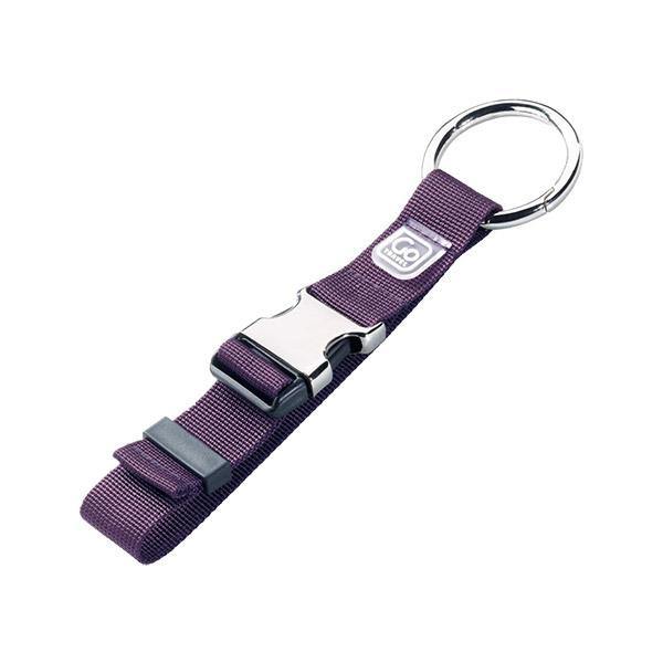 Go Travel CARRY CLIP Karabiner Clip Liquorice Black - Lolly