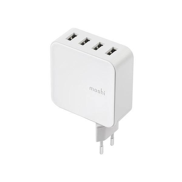 Moshi PROGEO 4Port USB Wall Charger 35W  EU Version - Lolly