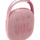 Portable Bluetooth Speaker - JBL Clip 4 Waterproof Compact Wireless Pink Speaker