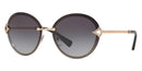 Bvlgari Gold Metal Women BV6101B-20148G-61 Sunglasses