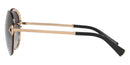 Bvlgari Gold Metal Women BV6101B-20148G-61 Sunglasses