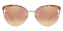 Bvlgari Pink/Gold Metal Women BV6110-20144Z-63 Sunglasses