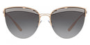 Bvlgari Gold Metal Women BV6118-20338G-58 Sunglasses