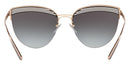 Bvlgari Gold Metal Women BV6118-20338G-58 Sunglasses
