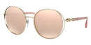 BVLGARI BV6135 20144Z 55 Sunglasses Pink Gold