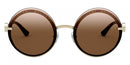 Bvlgari  BV6149B 278/13 56 Pale Gold Sunglasses