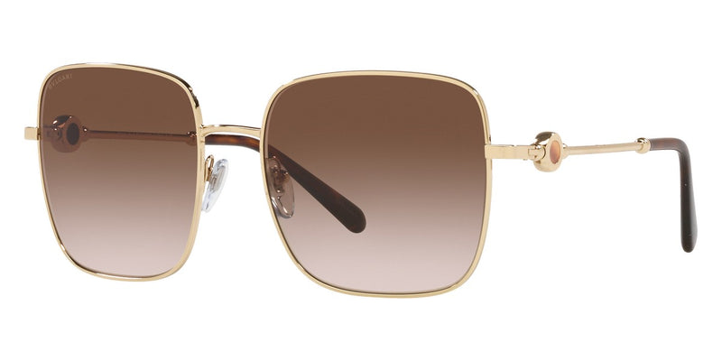 Bvlgari BV6165 278/13 57 Pale Gold Sunglasses