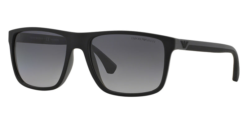 Emporio Armani EM4033 5229T3 56 - Rubber Black & Gray