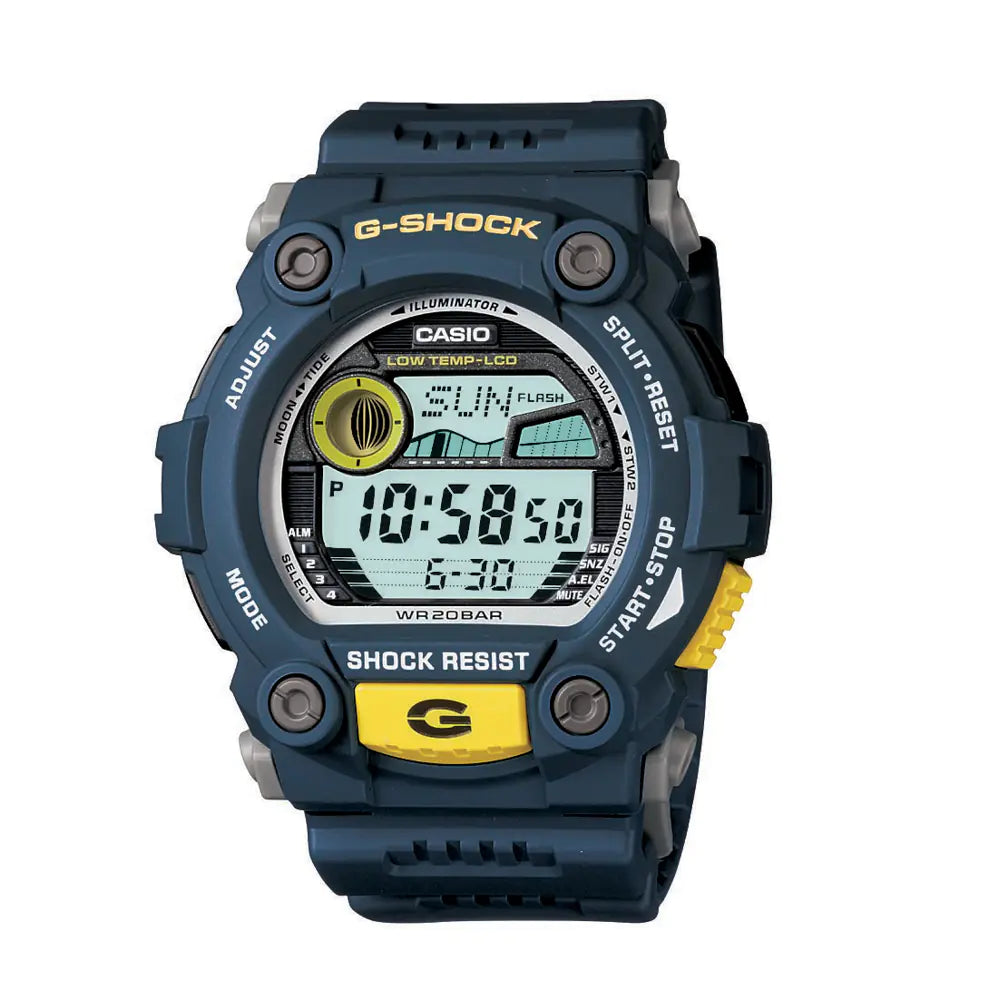 G-SHOCK Men Watch - Durable Digital Analog Casual Timepiece With Stopwatch Timer
