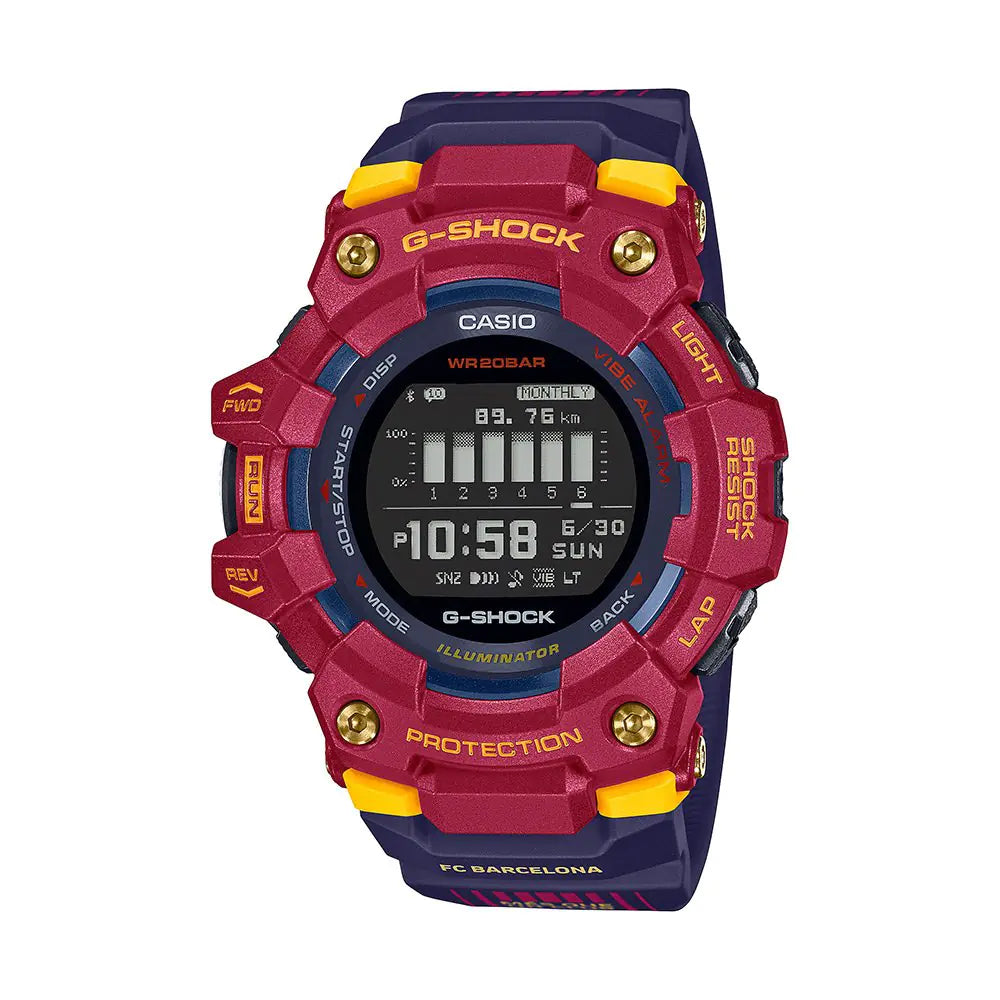 G-SHOCK Barcelona Watch – Limited Edition Men's Sports Watch With Resin Band & LED Backlight