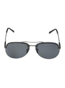 Bvlgari BV5044-195/81-60 Aviator Metal Black Men Sunglasses