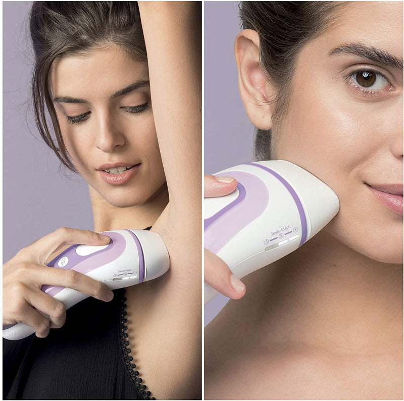 IPL Silk-expert PL 3011, hair removal system for use on body and face, 300,000 flashes with 2 extras : Venus razor and premium bag