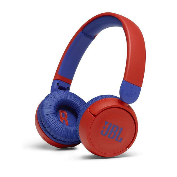 JBL JR310BT Kids Wireless On-Ear Headphones - Red - Lolly