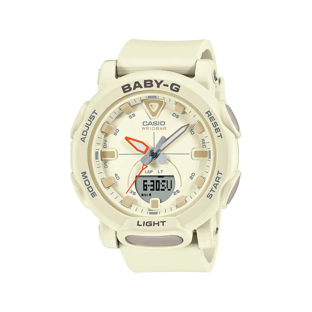 BABY-G Women's Watch - Casual Pink Resin Band Shock Resistant Timepiece