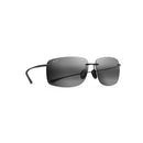 Maui Jim Hema Black Matte Maui pure 443-11M 62-14 Medium Polarized Gradient
