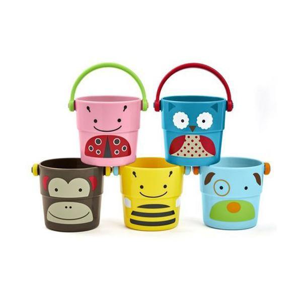 Skip Hop Zoo Stack & Pour Buckets - Lolly