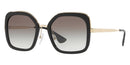 Prada PA 57US 1AB0A7 54 - Black