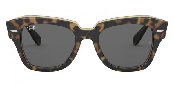 Ray-Ban State Street RB2186 1292B1 52 - Havana On Transparent Brown