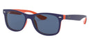 Ray-Ban Junior New Wayfarer RJ9052S 178/80 47 - Blue On Orange