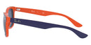 Ray-Ban Junior New Wayfarer RJ9052S 178/80 47 - Blue On Orange