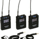 Wireless Lavalier System – Saramonic UwMic9S Dual Channel Mic Set with Rechargeable Bodypack Transmitters