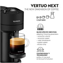 Nespresso Vertuo Next Coffee Machine-Black EU version