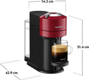 Nespresso Vertuo Next Coffee Machine- Red EU version